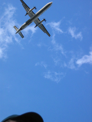Flight path.